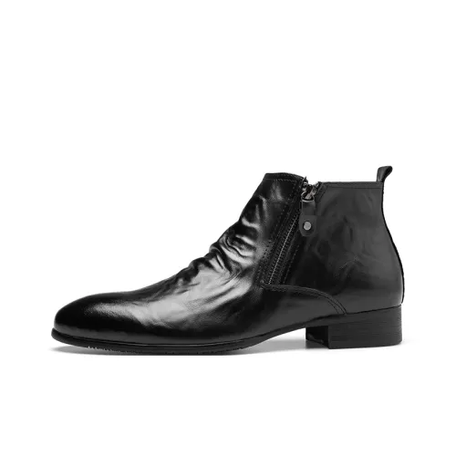 PARDASAUL Ankle Boots Men's Black