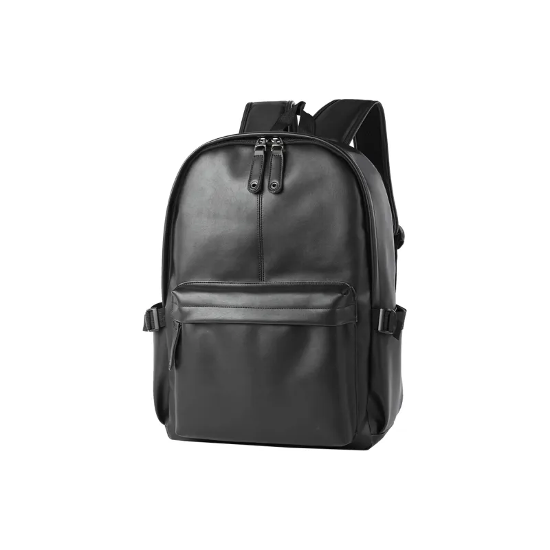 MOYYI Pvc Backpack Large Size Unisex Black-0