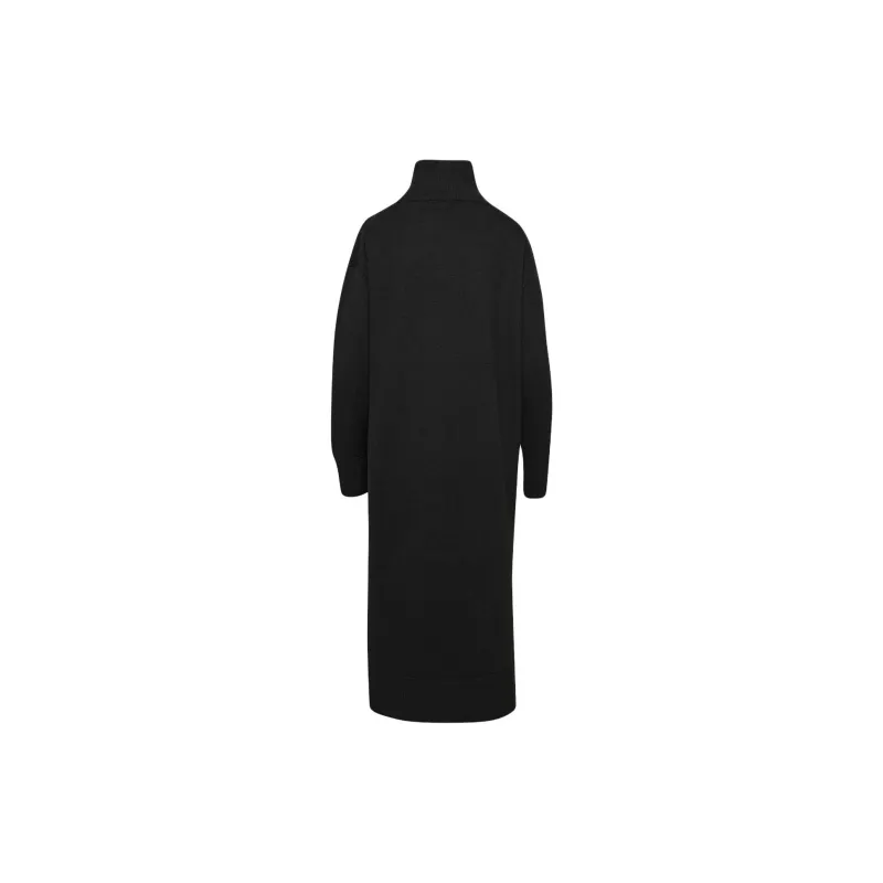 ARITZIA FW24 Babaton Nestor Merino Wool Dress Long-Sleeved Dresses Women's BLACK/Black-1