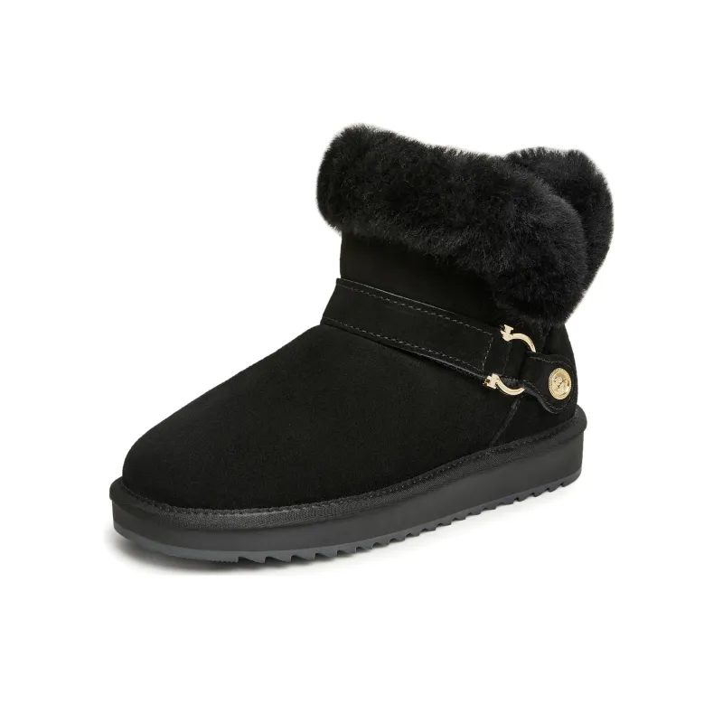 Teenmix Short Snow Boots 3cm Women's-23