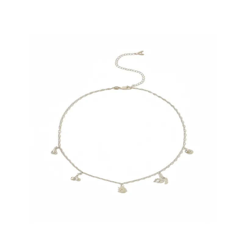 ALFIR Family 925 Sterling Silver Thick Gold Plated Necklaces Unisex-1