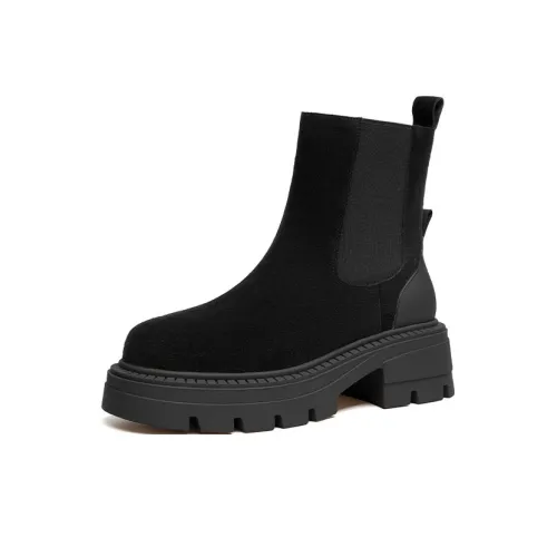 RED DRAGONFLY Short Chelsea Boots 6CM