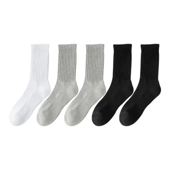 YINSHILIANGPIN Mid-Calf Socks Men's 5 Pack