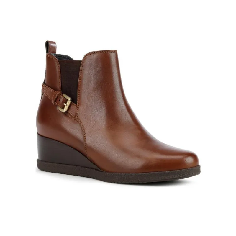 GEOX Ankle Boots Women's Brown-1