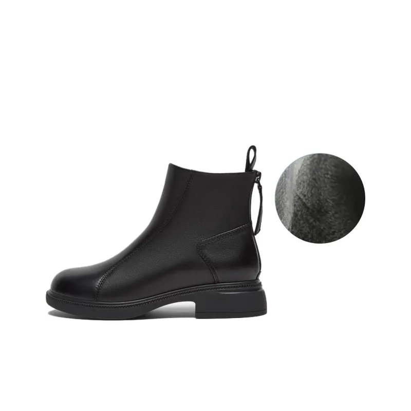 BASTO Ankle Boots Women's Solid Color-9