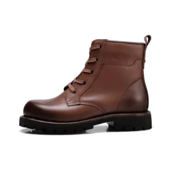 Strongman 3515 Men's Boots Outdoor Boots Versatile Wear Resistant Saucony Men's Unlined Boots Men's Black Brown