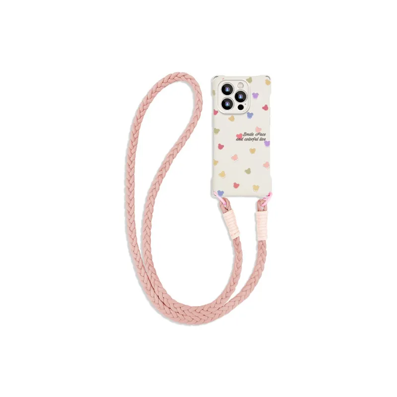 Sen Dog Silicone Material Individual Niche Handheld Phone Cases Compatible With Apple 16 Pro Max/Pro/Plus/15/14/13-5