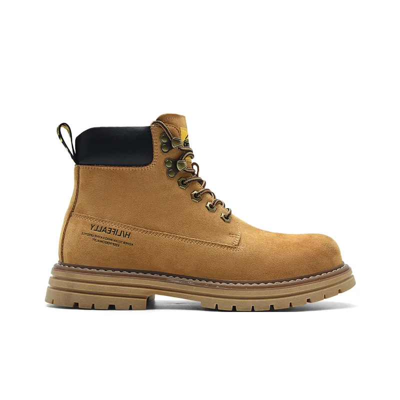 HLA Short Martin Boot 3.5cm Men's-7