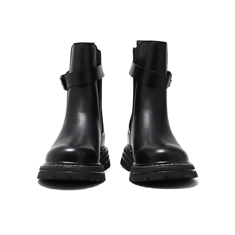 Cachiotti Knee High Chelsea Boots Men's Black-2