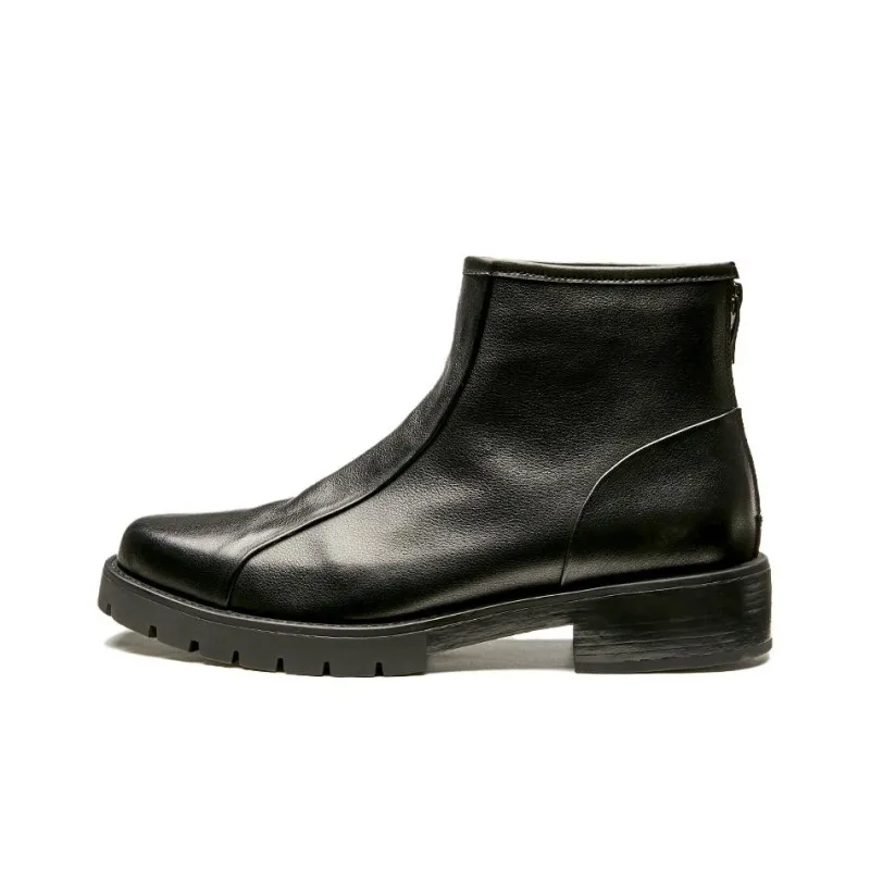 Brounvanm Ankle Boots Men's Black-0