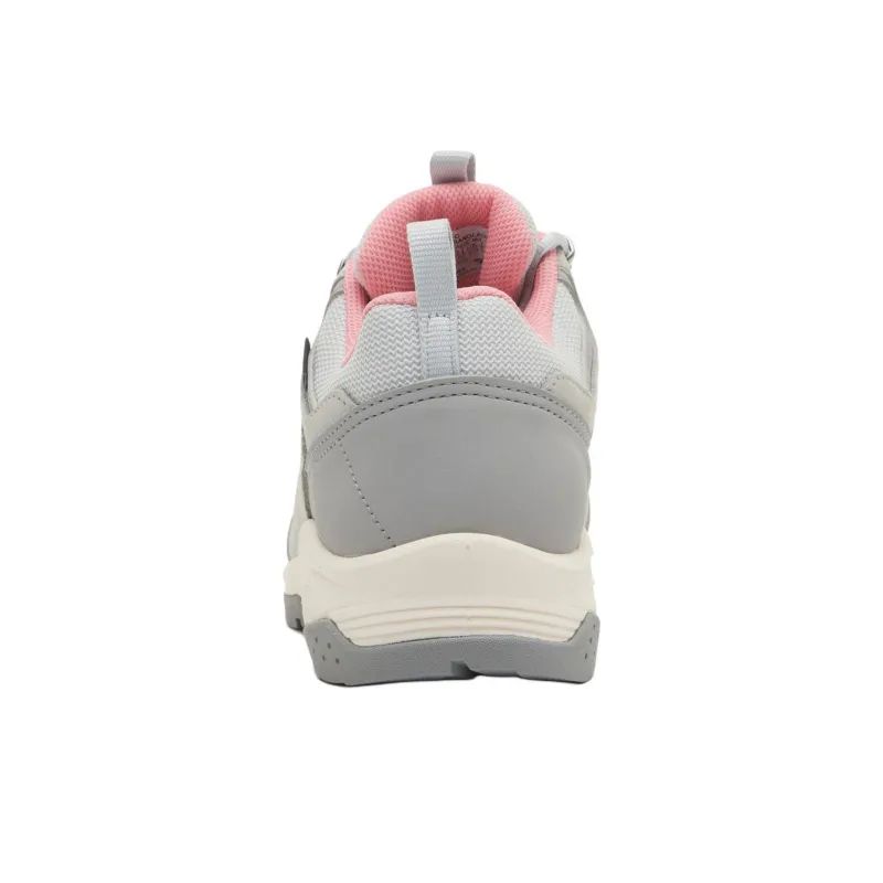 THE NORTH FACE Anti Slip Wear Resistant Low Top Hiking Shoes Men's Gray Pink-3