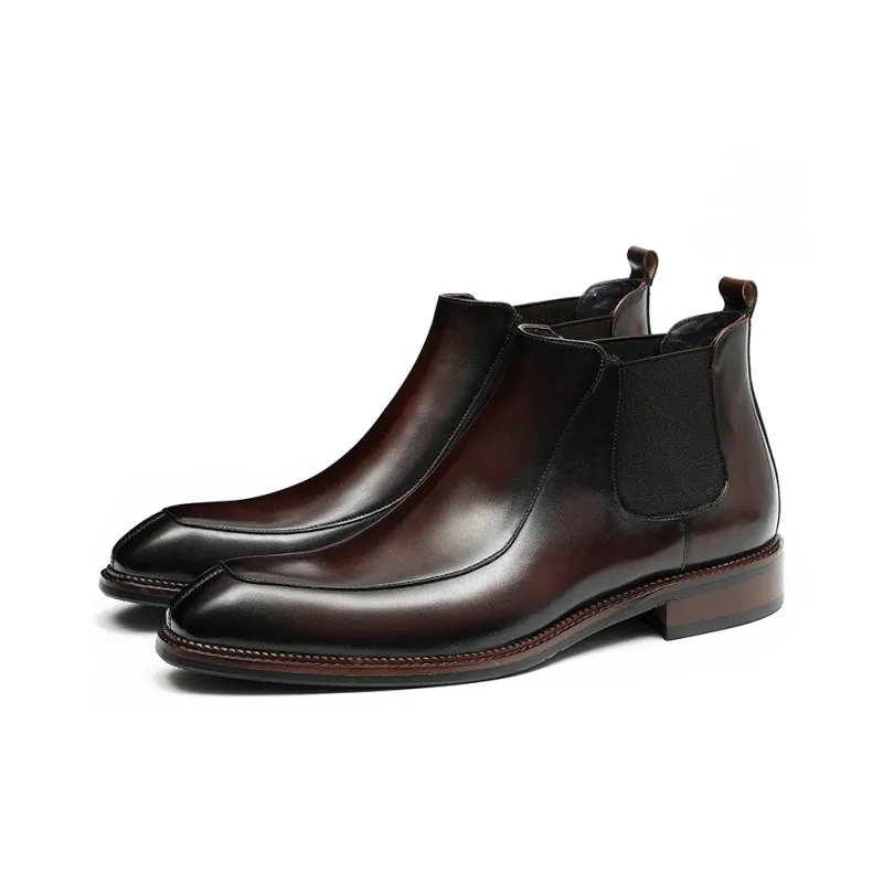 ASTON M.JAZZ Short Chelsea Boots Men's-1