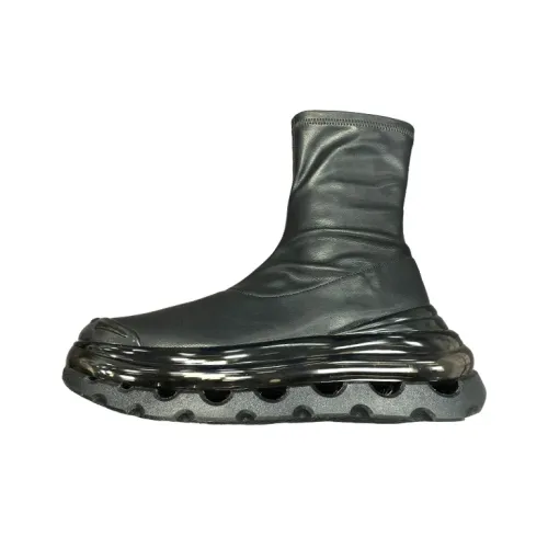 Shoes53045 앵클 부츠 블랙 남녀공용