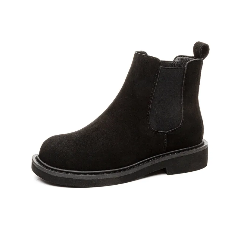 Medd 15cm Chelsea Boots 3.5cm Women's Black-0
