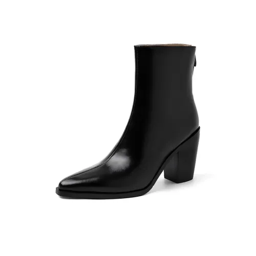 XIAOAJUE Ankle Boots 9cm Women's