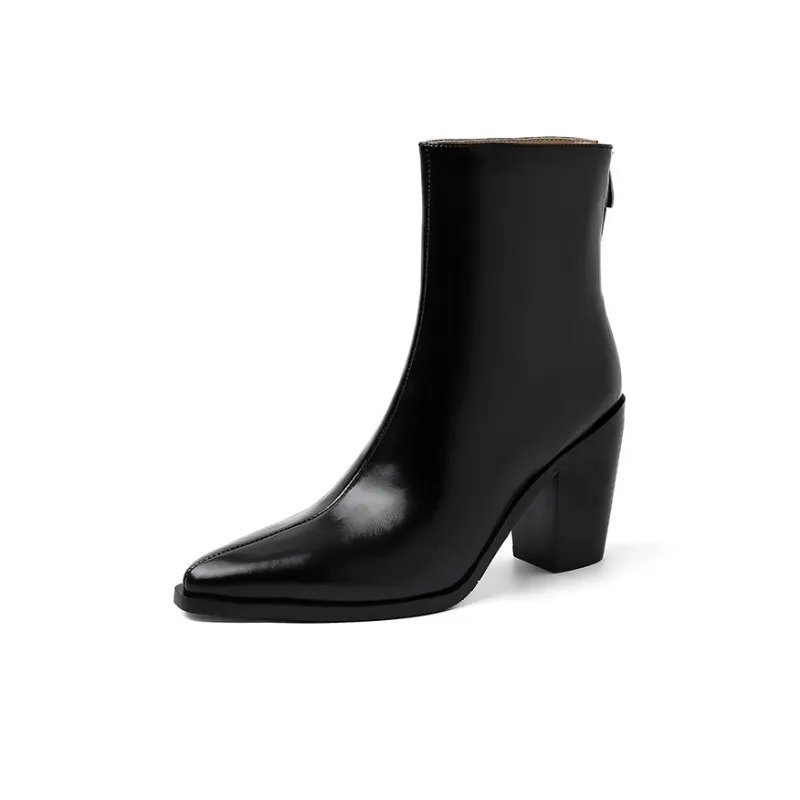 XIAOAJUE Ankle Boots 9cm Women's-0