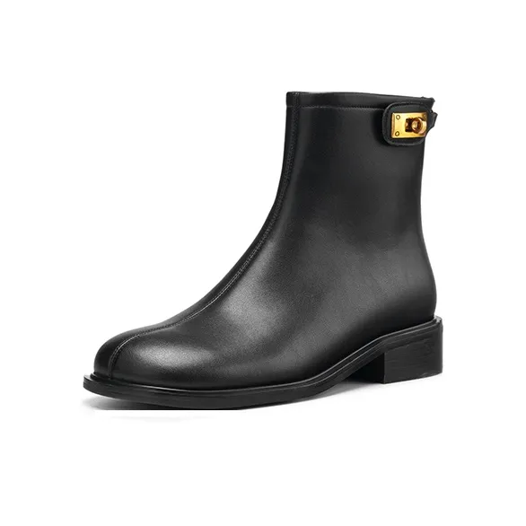 SATURDAY MODE Ankle Boots Women's Black-1