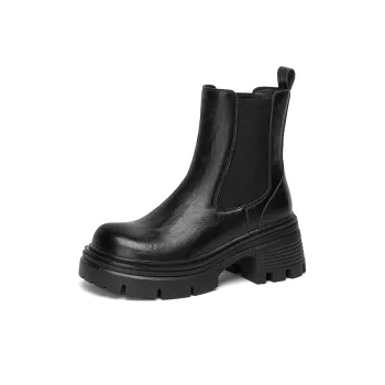 GEMEIQ Crew Chelsea Boots Women's Black