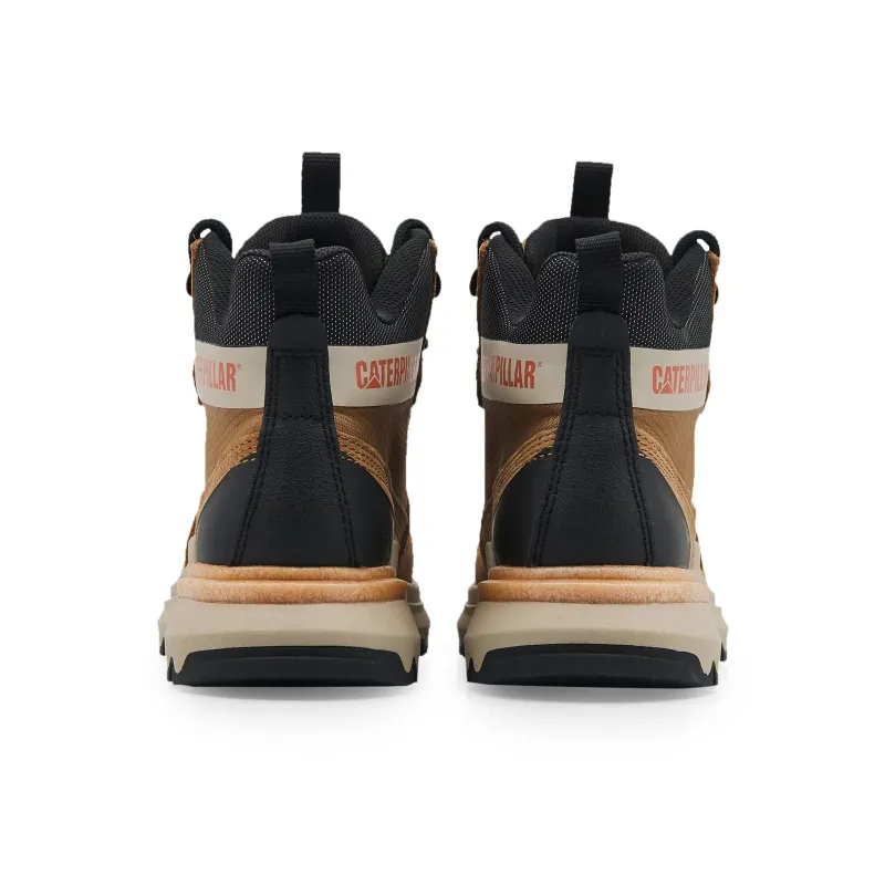 CAT Short Outdoor Shoes 4.3cm Women's Brown-3