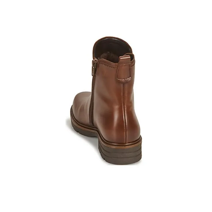 Gabor Ankle Boots 3cm Women's Brown-3