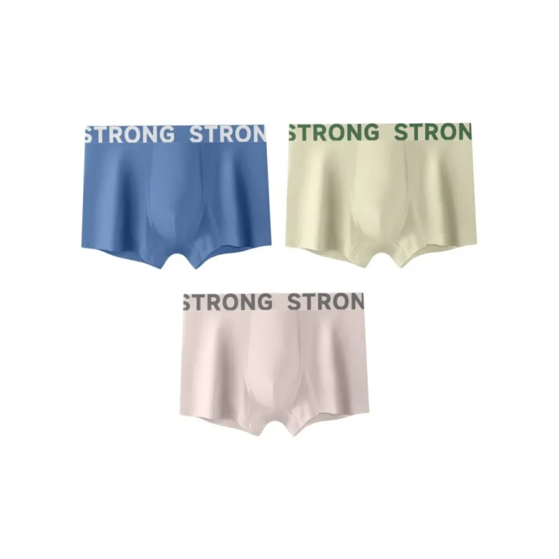 Qiao Ni Tong Underpants Men's 3 Pack-2