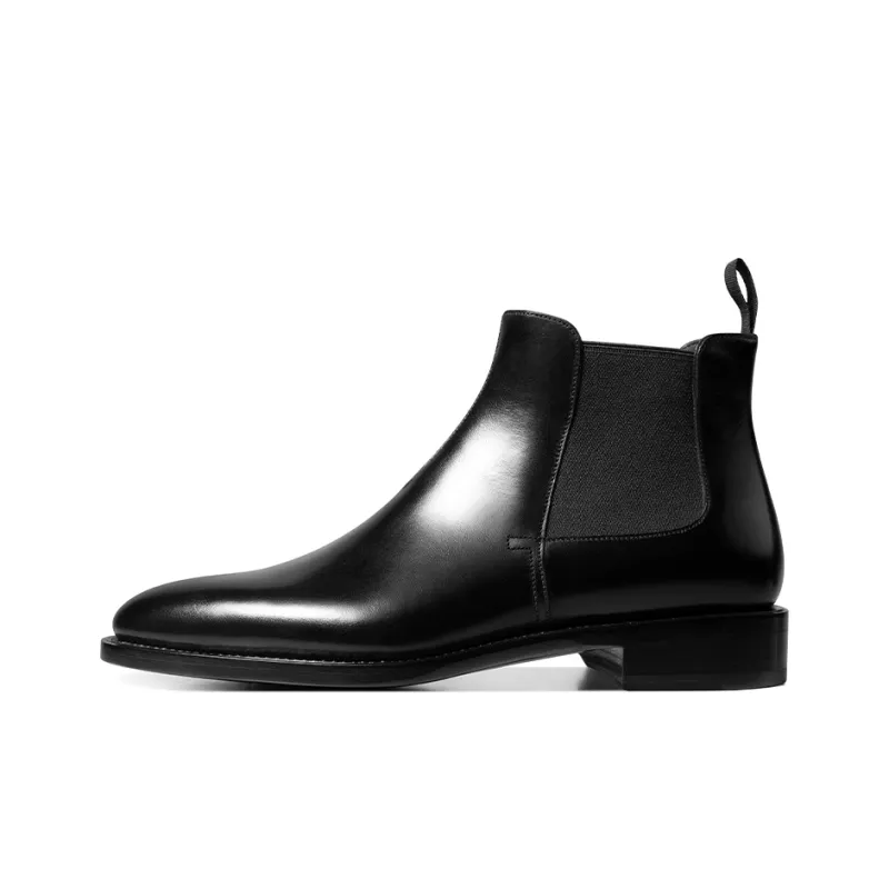 THOM WILLS Chelsea Boots Men's Black-0