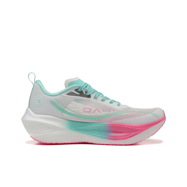 LIZHIPAO Cushioning Rebound Wear Resistant Breathable Slip Resistant Low Top Running Shoes Unisex Green Pink-1