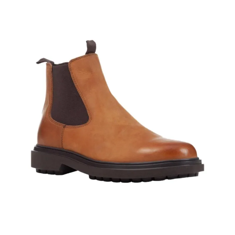 GEOX Faloria Short Chelsea Boots Men's Brown-1