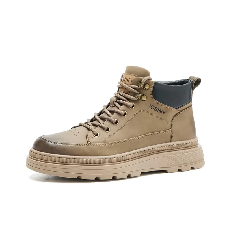 JOSINY Short Martin Boot Men's Khaki-1
