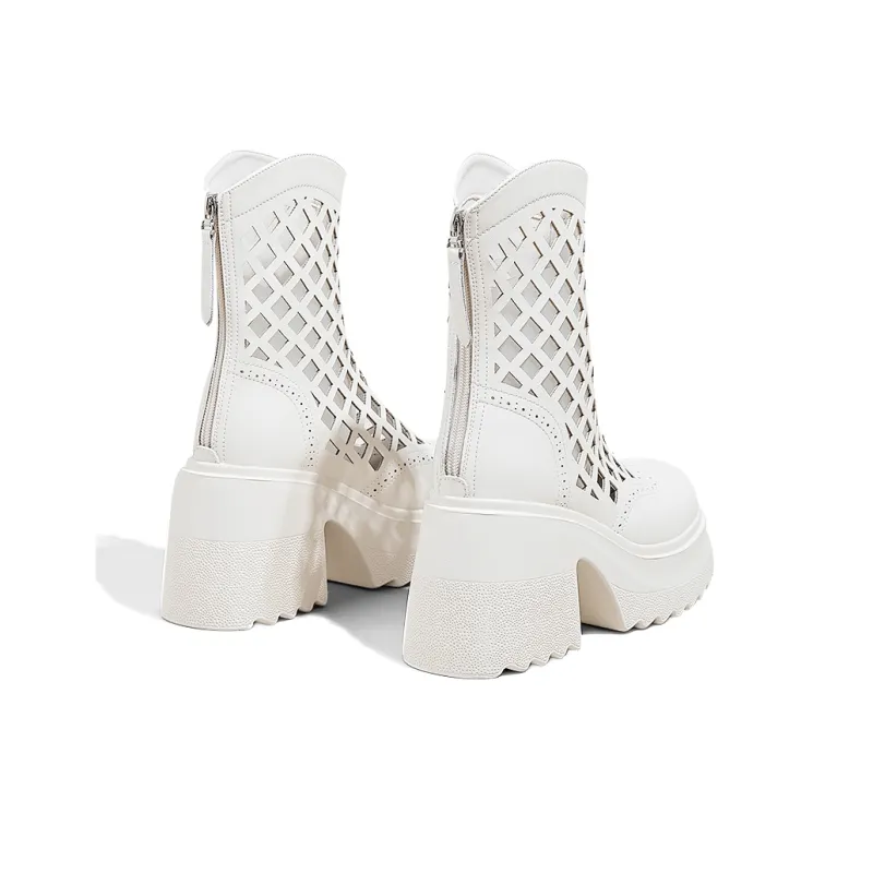 A Poinsettia Princess Ankle Boots Women's-2