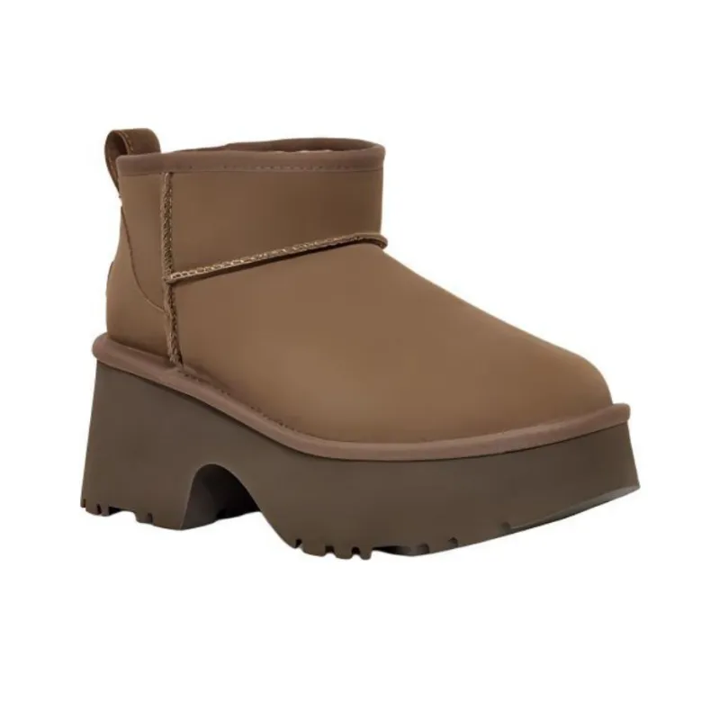 UGG Classic Ultra Mini New Heights Boot Hickory Women's-1
