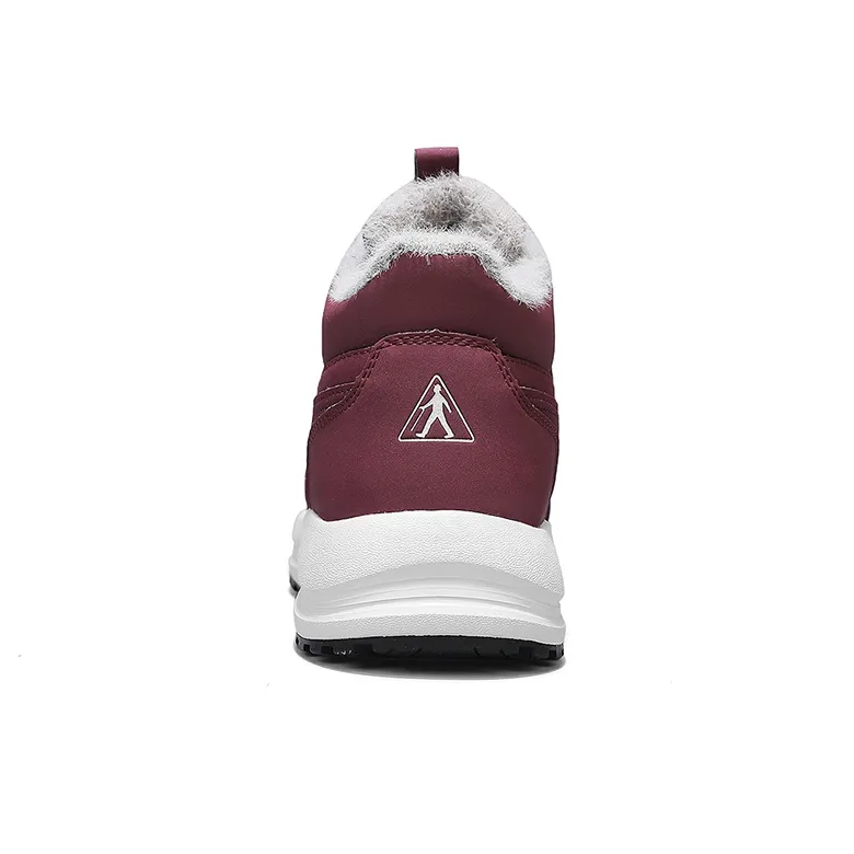 ZULIZ Warm Wear-Resistant Slip-Resistant Coverage Short Snow Boots Unisex-9