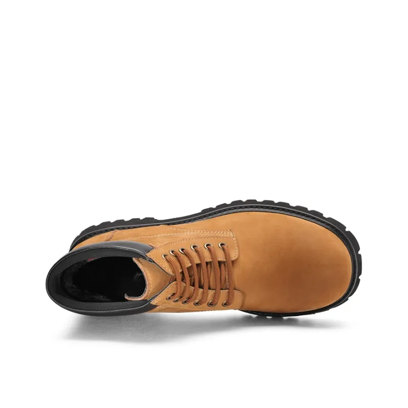 GOLDLION Short Martin Boot Men's Earth Yellow-2