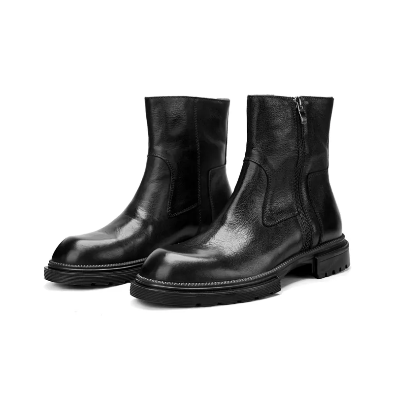Voguhomme Ankle Boots 4cm Men's-2