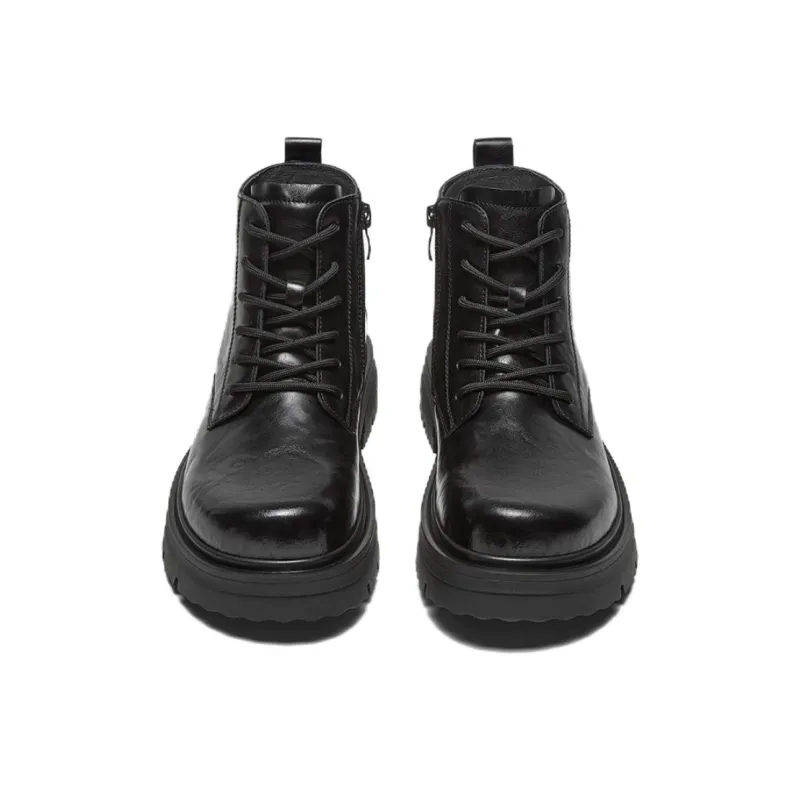 BASTO Martin Boots Men Black-2