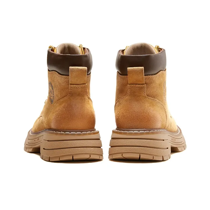CAMEL Yellow Boots Abrasion Resistant Cushioning Outdoor Boots 4cm Women's-4