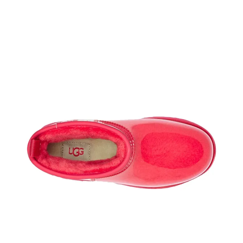 UGG Classic Clear Mini 'Red Pink' Women's-4
