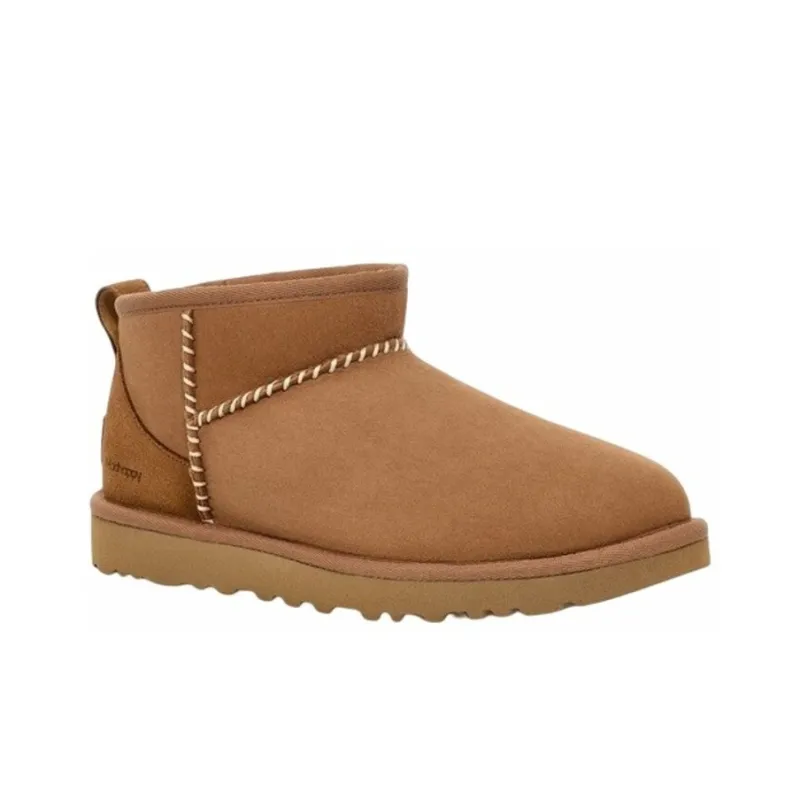 UGG X Madhappy Classic Ultra Mini 'Chestnut' Women's-1