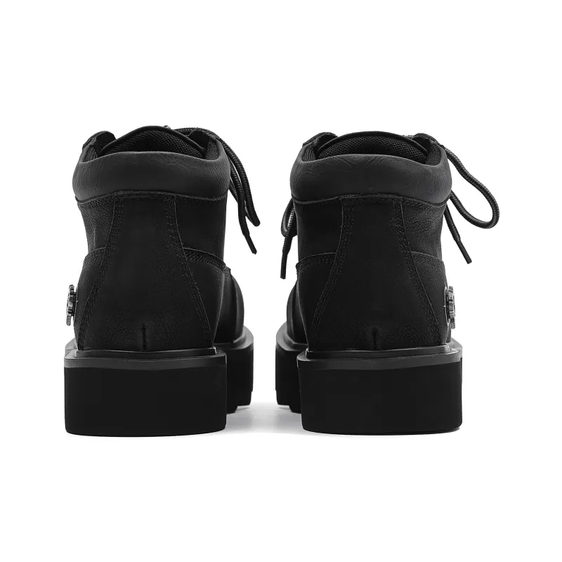 MR.PESIN Martin Boots Unisex Black-8