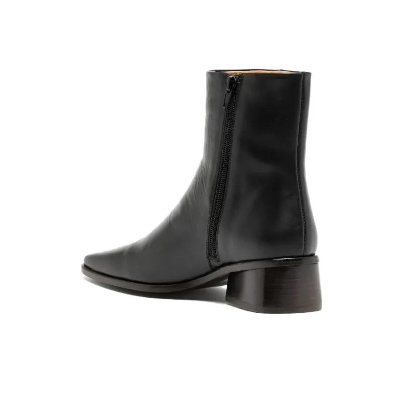 REJINA PYO Rise Leather Ankle Boots Women's-3