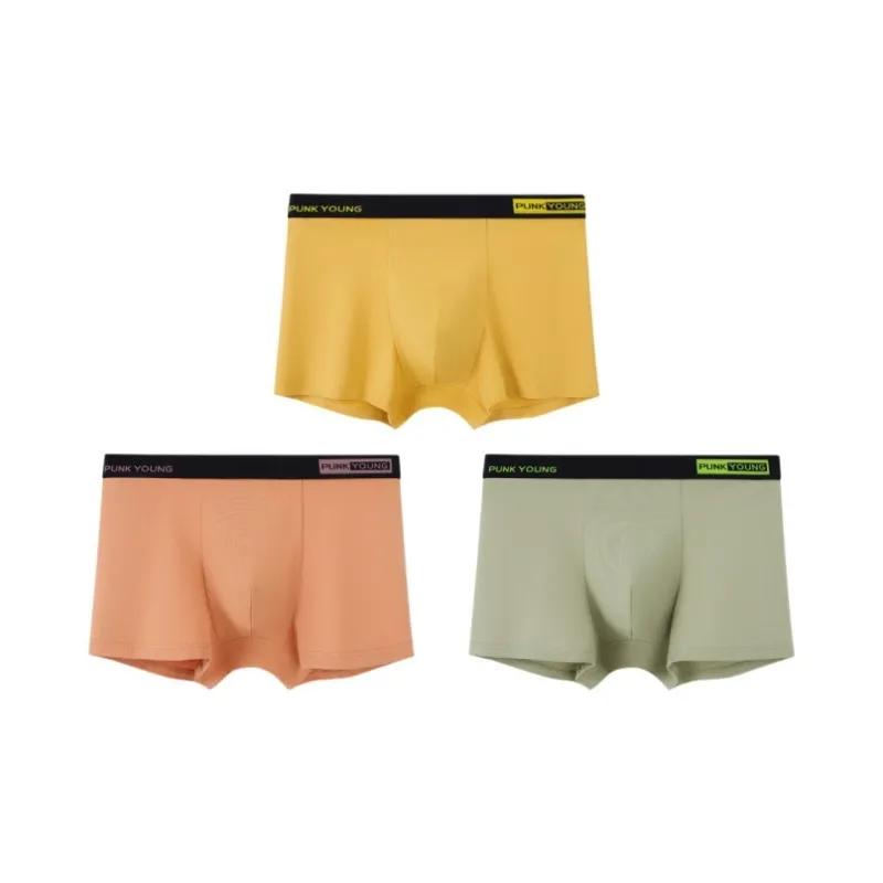 Qiao Ni Tong Underpants Men's 3 Pack-4