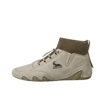 BECK Ankle Boots Men Sand/Gray/Brown