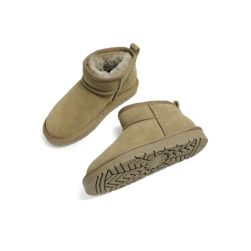Earl Cat Anti Slip Wear Resistant Short Snow Boots Women's-5