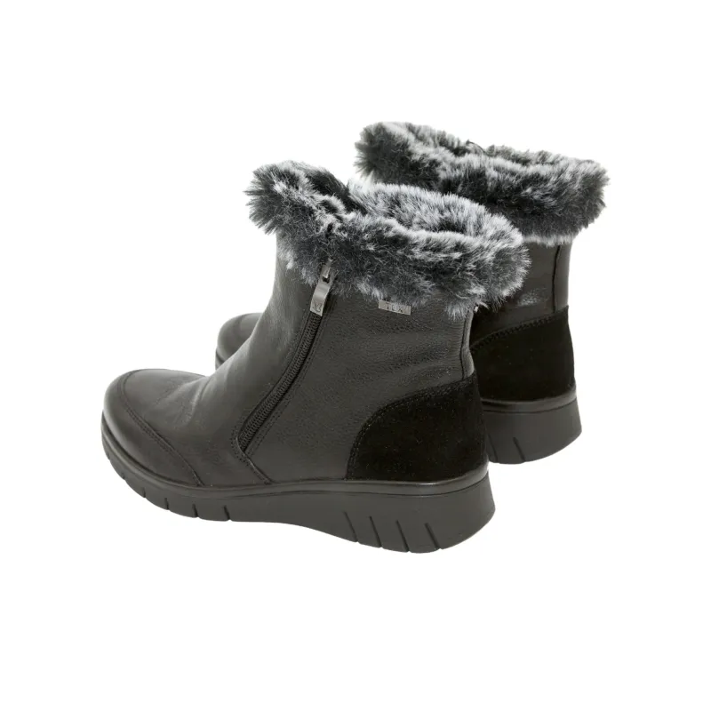 CAPRICE Ankle Boots Women's Black-4