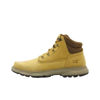 CAT Outrider Collection Slip Resistant Ankle Length Outdoor Boots Men's Yellow
