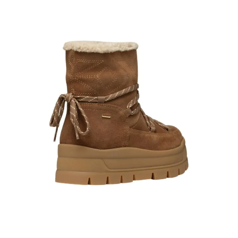 GEOX Spherica Ec7.1 Ab Short Snow Boots Women's Brown-2