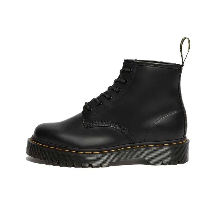Dr. Martens 101 Bex Smooth Leather Ankle Boots Black-0