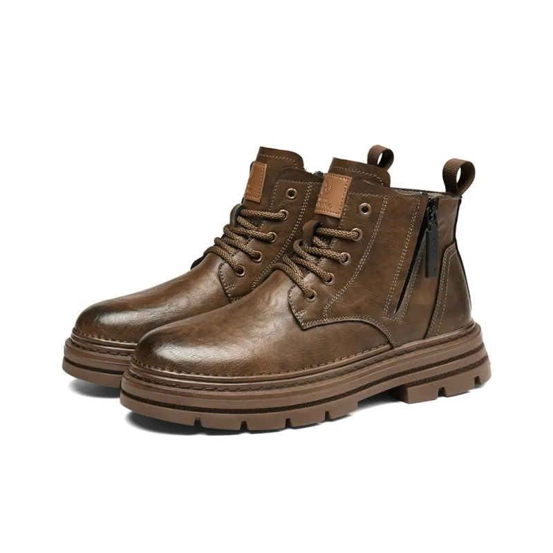 AOKANG Trend Series Short Martin Boot 2.5cm Men's-9