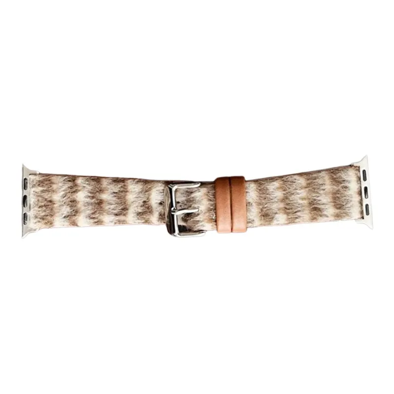 NCFCK Watch Band Apple Compatibility Fleece Material-11