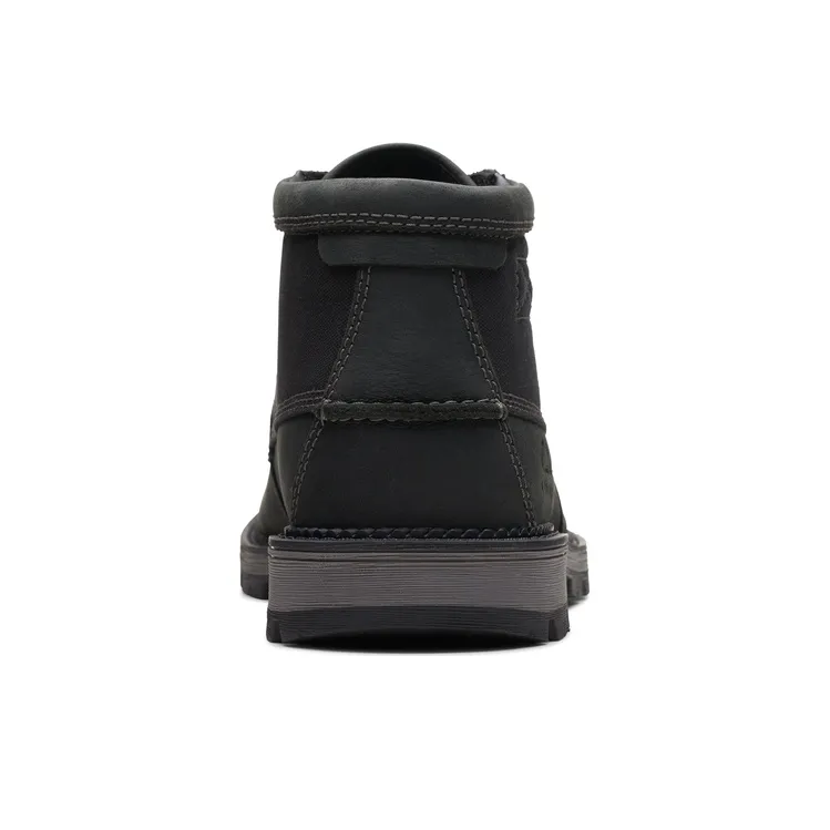 Clarks Maple Leaf Collection Water Resistant Short Outdoor Boots Men's Black-3